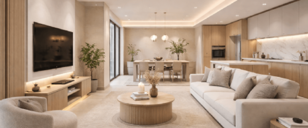 裝潢想做無主燈？室內設計、燈光規劃與施工重點完整攻略